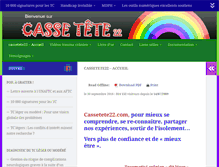 Tablet Screenshot of cassetete22.com